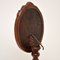 Antique Victorian Carved Shaving Mirror, 1880s 8