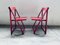 Vintage Trieste Folding Chairs by Aldo Jacober for Bazzani, Set of 2 14
