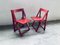 Vintage Trieste Folding Chairs by Aldo Jacober for Bazzani, Set of 2 1