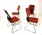 Pagholz Chairs by Elmar Flötto for Flötotto, 1970s, Set of 4 17
