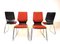 Pagholz Chairs by Elmar Flötto for Flötotto, 1970s, Set of 4 3