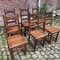 Vintage Oak Chairs, Set of 6 5