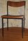 Teak and Iron Stacking Chairs, 1960s, Set of 2, Image 5