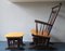 Glider Rocking Chair and Ottoman, 1960s, Set of 2 8