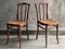 Vintage Bistro Chairs by Thonet, Set of 2, Image 12
