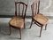 Vintage Bistro Chairs by Thonet, Set of 2, Image 2
