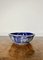 Antique Japanese Blue and White Porcelain Bowl, 1890s 1