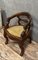 Renaissance Style Desk Chair in Oak 4