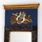 Holzspiegel mit Lyra Motiv, 1840er 3
