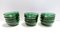 Green Empoli Blown Glass Dessert Bowls from Vetreria Etrusca, 1950s, Set of 10, Image 5