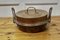 Sartén para calentar o cocinar al vapor redonda de cobre, siglo XIX, Imagen 6