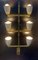 Brass Sconces attributed to Pietro Chiesa, 1950s, Set of 2, Image 4