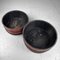 Japanese Lacquered Wooden Tubs, 1920s, Set of 2 21