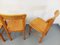 Mesa de comedor y sillas redondas de pino, años 70. Juego de 5, Imagen 13