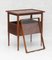 Table de Bar ou de Service Extensible Mid-Century avec Plateau Amovible, France, 1950s 4