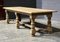 Large French Farmhouse Dining Table in Bleached Oak, 1925 22