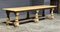 Large French Farmhouse Dining Table in Bleached Oak, 1925 24