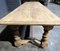 Large French Farmhouse Dining Table in Bleached Oak, 1925 18