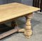 Large French Farmhouse Dining Table in Bleached Oak, 1925 16