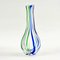 Modernist Murano Glass Vase attributed to Archimedes Seguso for Seguso Vetri d'Arte, Italy, 1970s, Image 1