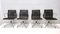 Sillas de escritorio giratorias posmodernas de nailon en negro y aluminio de Charles and Ray Eames para Herman Miller, Italia, años 80. Juego de 8, Imagen 1