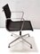 Postmodern Black Nylon and Aluminum Swivel Desk Chairs by Charles and Ray Eames for Herman Miller, Italy, 1980s, Set of 8, Image 6