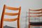 Vintage Stühle aus Teak & Kunstleder, 1960er, 4er Set 4
