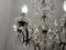 Lámparas de araña de bronce de cristal, años 50. Juego de 2, Imagen 9