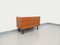 Small Vintage Modernist Scandinavian Sideboard in Teak and Metal, 1960s 3