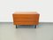 Kleines skandinavisches Vintage Sideboard aus Teak & Metall, 1960er 1