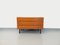 Small Vintage Modernist Scandinavian Sideboard in Teak and Metal, 1960s 11