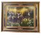 Deer Family, La Zagaleta, Spain, 1980s, Oil on Canvas, Framed 6