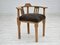 Danish Reupholstered Armchair in Oak, 1950s, Image 1