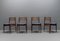 Scandinavian Wooden Dining Room Chairs, 1960s, Set of 4 3