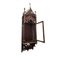 Antique Gothic Wall Chapel on Carved Wood and Crystal 3