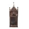 Antique Gothic Wall Chapel on Carved Wood and Crystal 1