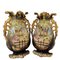 Vases Scène Orientaliste en Porcelaine, Set de 2 1