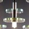 10-Arm Chandelier with Glass Panels from J. T. Kalmar 5