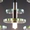 10-Arm Chandelier with Glass Panels from J. T. Kalmar, Image 5