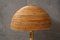 Lampe de Bureau Mid-Century en Laiton et Bambou, 1990 2