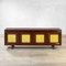 Angelo Mangiarotti Wood Sideboard attributed to Angelo Mangiarotti for Sorgente Del Mobile, 1960s 1