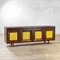 Angelo Mangiarotti Wood Sideboard attributed to Angelo Mangiarotti for Sorgente Del Mobile, 1960s 2