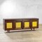 Angelo Mangiarotti Wood Sideboard attributed to Angelo Mangiarotti for Sorgente Del Mobile, 1960s, Image 2