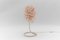 Italienische Mid-Century Murano Glas Tischlampe mit Blumen, 1960er 1