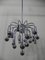 Vintage Sputnik Lampe mit 9 Leuchtpunkten 16