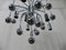 Vintage Sputnik Lampe mit 9 Leuchtpunkten 27