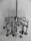 Vintage Sputnik Lampe mit 9 Leuchtpunkten 28