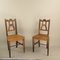 Austrian Rural Plum Wood Chairs, 1820s, Set of 2, Image 2