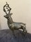 Sculpture de Cerf, 1940s-1950s, Laiton 2