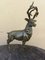 Escultura de ciervo, años 40 a 50, latón, Imagen 1